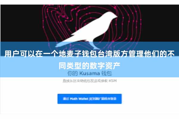 用户可以在一个地麦子钱包台湾版方管理他们的不同类型的数字资产